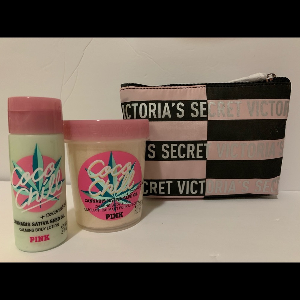 Pink by Victoria’s Secret Body scrub/lotion/bag